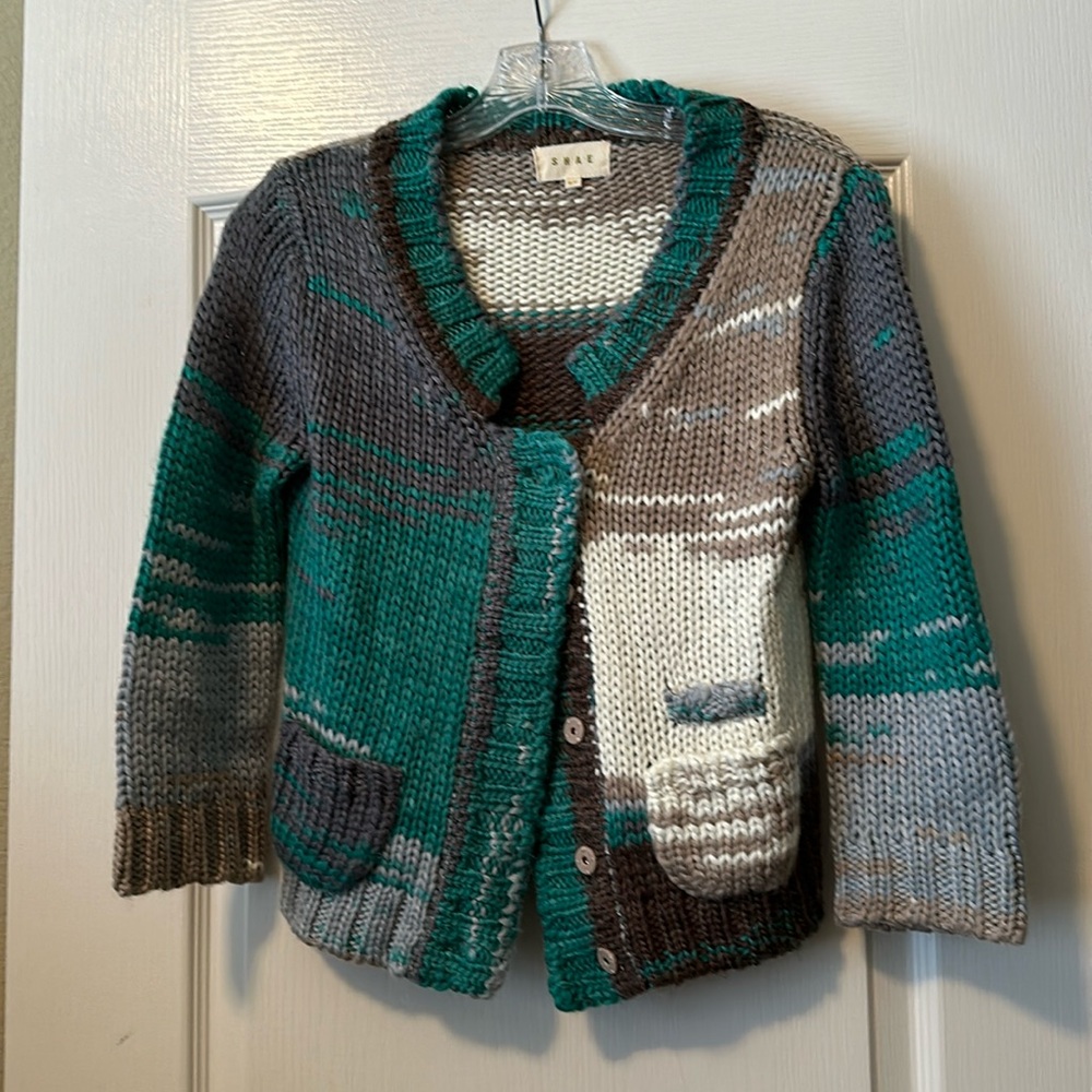 Beautiful chunky knit cardigan from Anthropologie NWOT
